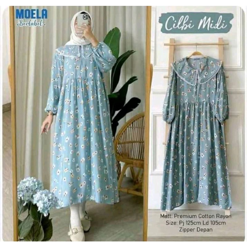 midi dres terbaru,midi dres kekinian,midi dres murah
