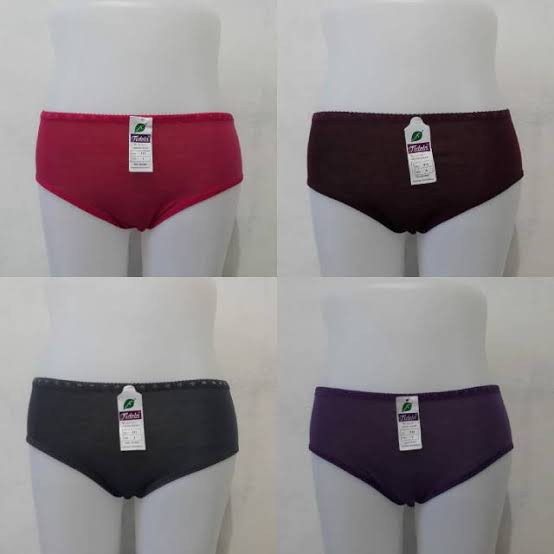 Cd Wanita Murah Fidela Ukuran Besar Big Size L XL XXL / Celana Dalam Wanita Katun Polos