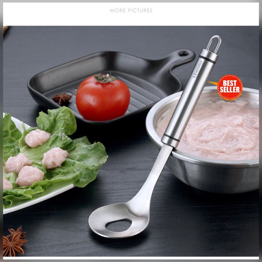 Premium Alat Pembuat Bakso Anti Lengket STAINLESS Bantu Cetak Bakwan Buat Bentuk Cetakan Bakso