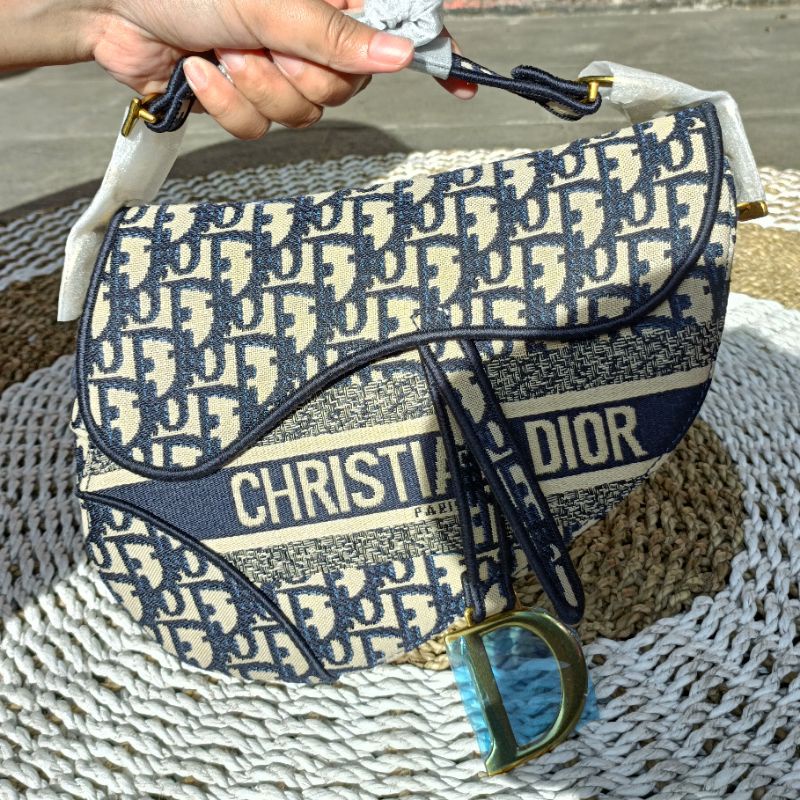 Tas Selempang Wanita Christian Dior Saddle Bag