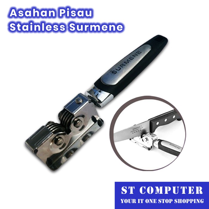 Asahan Pisau Stainless Surmene Pengasah Pisau Stainless