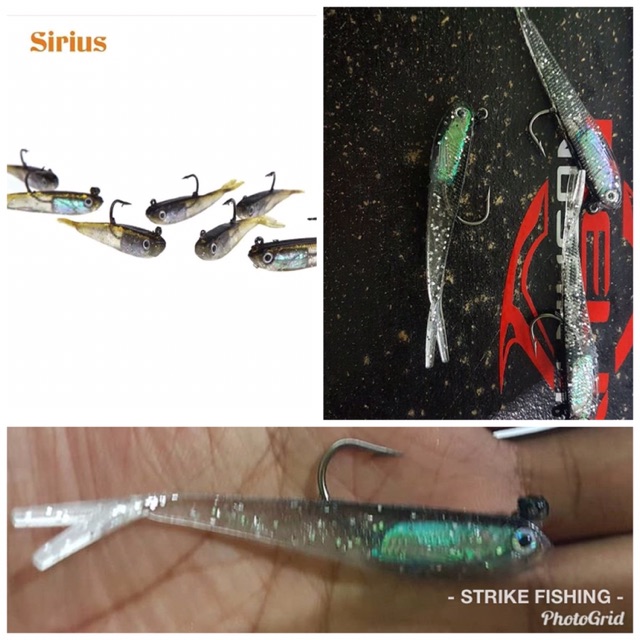 Jig head fish lure