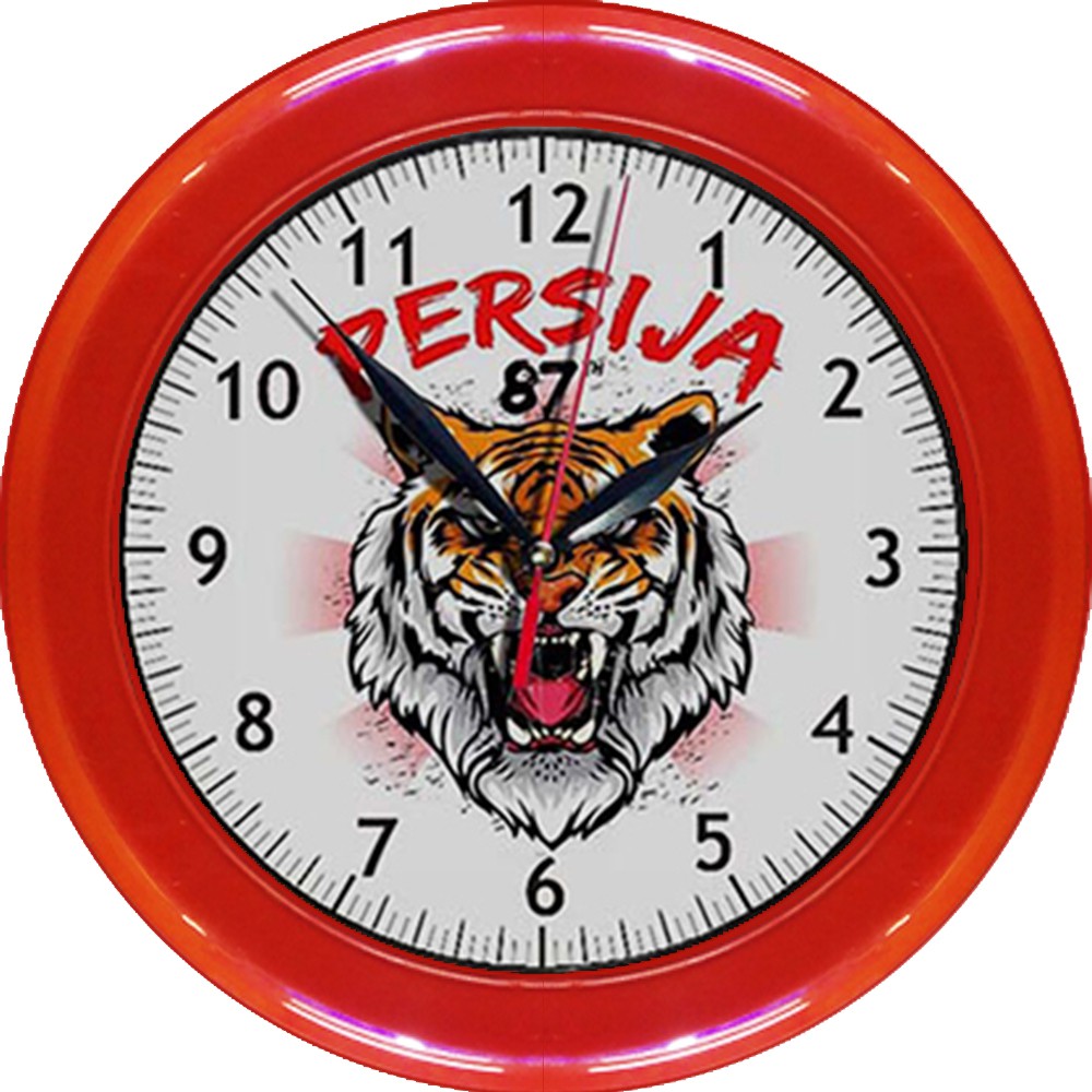 JAM DINDING PERSIJA 4   (DIAMETER 30CM)