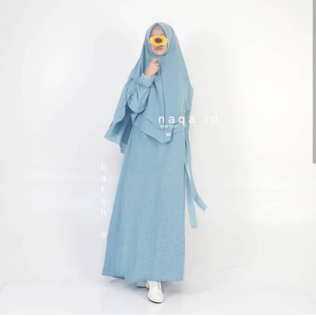 naqa.id DRESS BATCH 8 BIRU