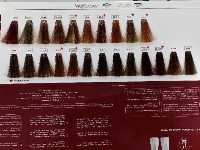 LOREAL Professionel MajiFashion Coloring Crem 50ml Cat Rambut Hair Color Permanen Salon