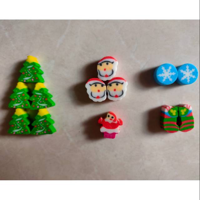 

Penghapus Mini Edisi Natal || Eraser Mini edisi Natal Sinterklaus