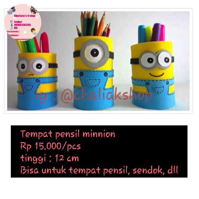 

Tempat Pensil Minnion