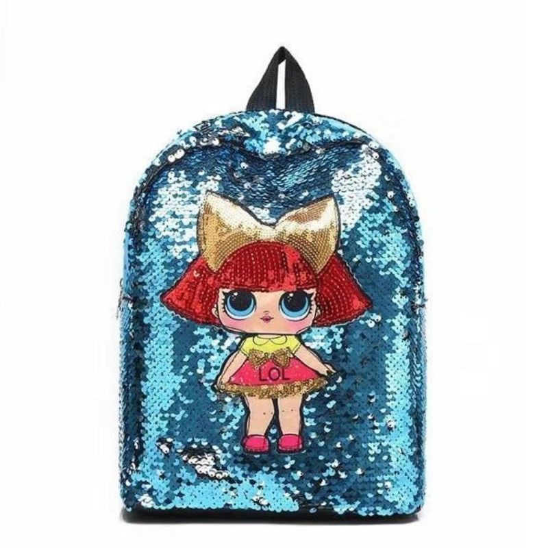 TAS RANSEL ANAK SEQUIN LOL (LED) IMPORT