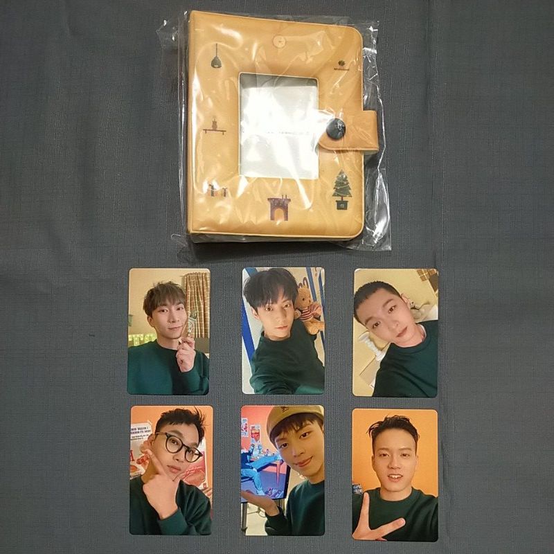 BTOB FAN MEETING FAN MEET MERCHANDISE MD BINDER PHOTOCARD BINDER EUNKWANG MINHYUK CHANGSUB HYUNSIK P