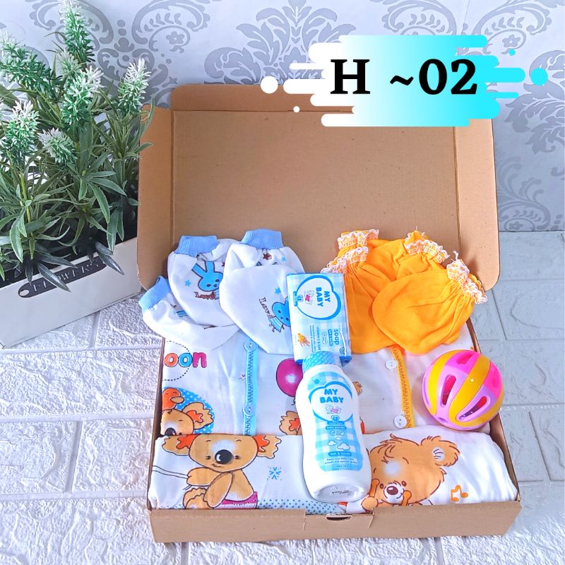 HAMPERS BABY Ekonomis KADO BAYI BARU LAHIR BAJU BAYI NEWBORN
