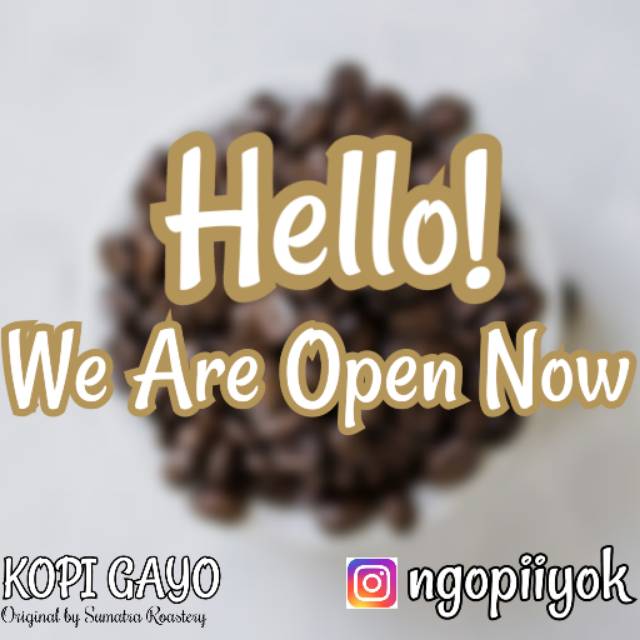 

Kopi Premium Medan (Green coffe, Long Berry)