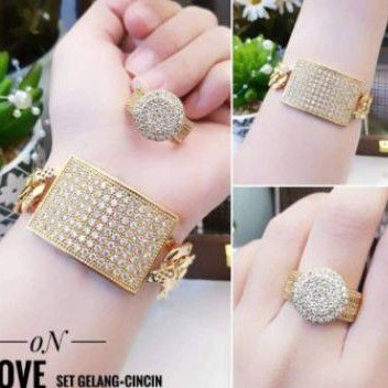 Xuping Gelang dan Cincin 234q