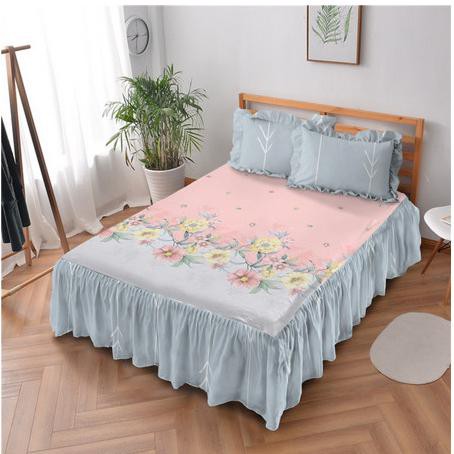 Kintakun Dluxe - Sprei Rumbai King Fleur