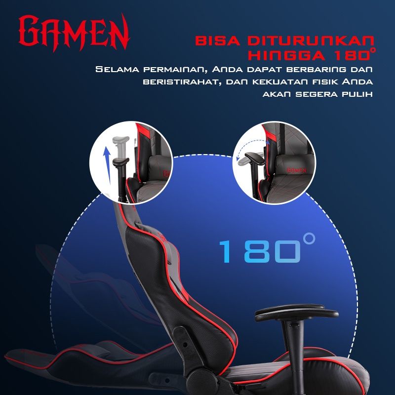 Gamen Empire Kursi Gaming Premium Quality