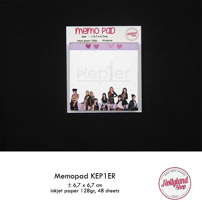 

Memopad / Notepad KPOP KEP1ER kepler