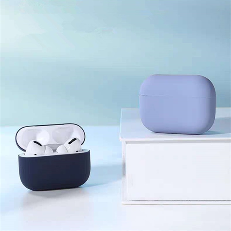 Case Pelindung Bahan Silikon Untuk AirPods 1 2 3 Pro