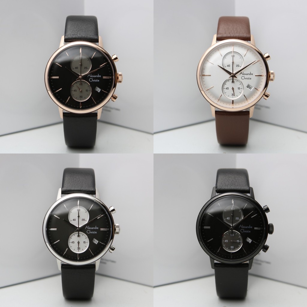 JAM TANGAN ALEXANDRE CHRISTIE PRIA AC 6572 MC ORIGINAL
