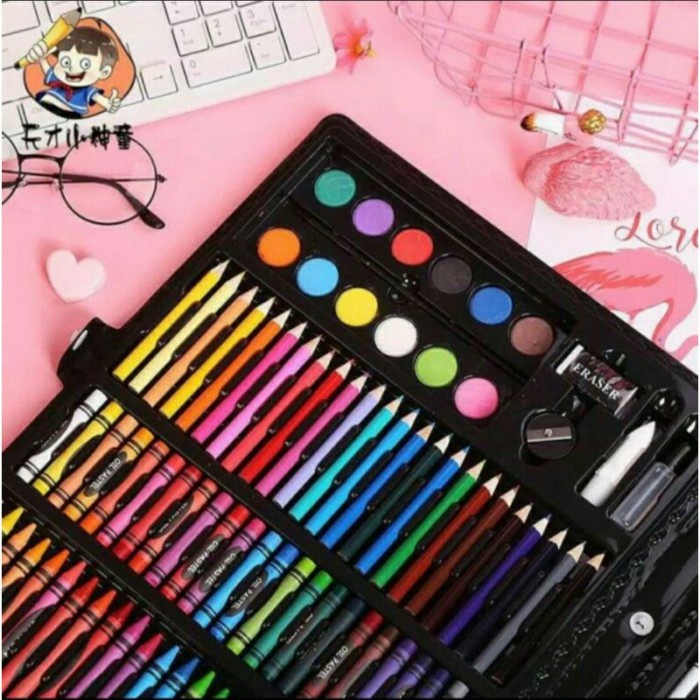

Hemat Crayon Art Set 168 Pcs Mewarnai Komplit Koper Besar Sale!!!