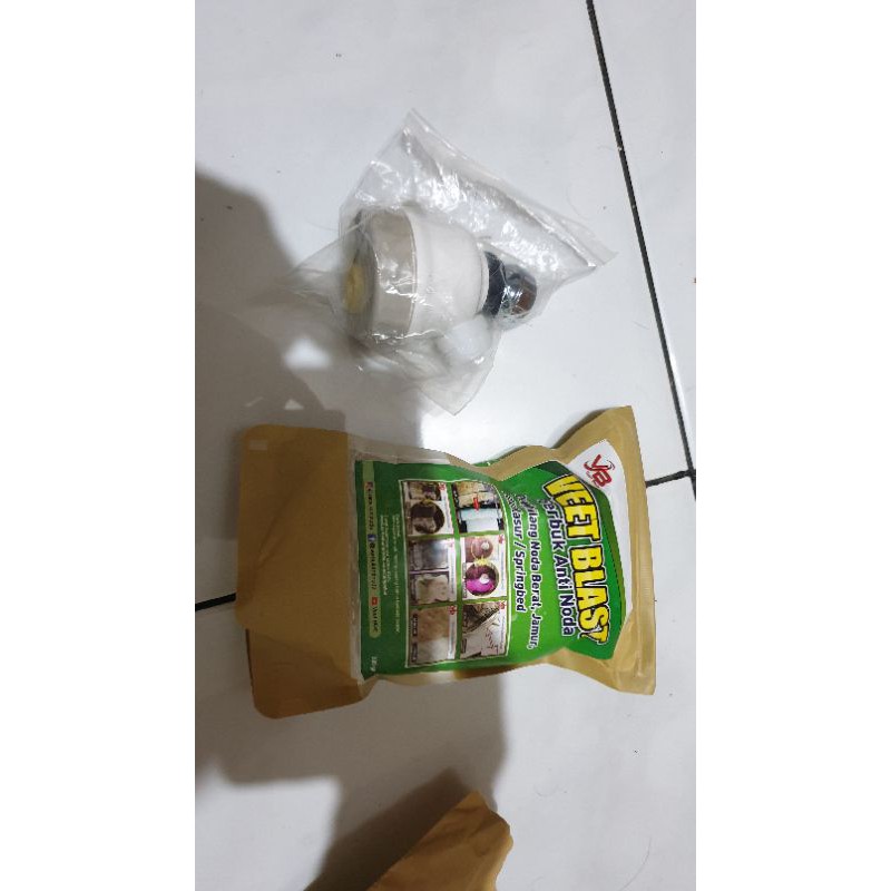 P3 Bonus 1 Flazz Sprayer Serbuk Anti Noda Veet Blast Pembersih Noda Jamur