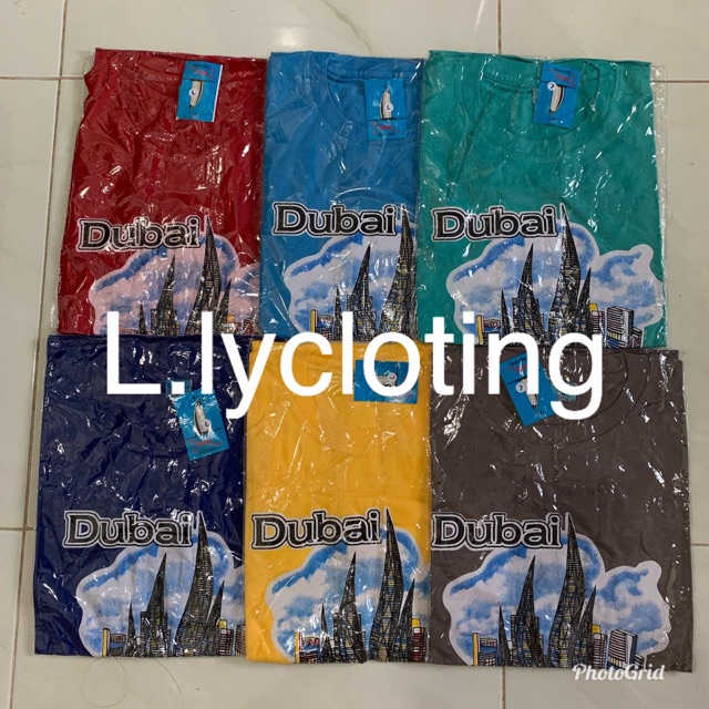 Kaos oleh-oleh negara dubai