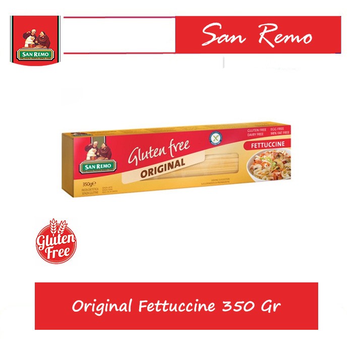 

San Remo Original Fettuccine Gluten Free 350 Gr