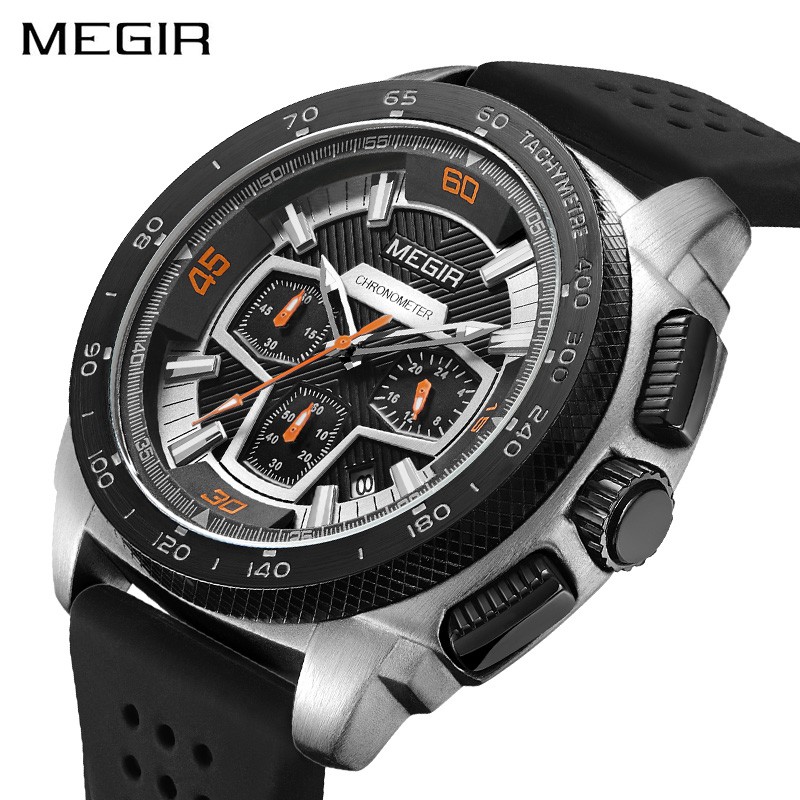 MEGIR 2056 Jam Tangan Pria Analog Chronograph WATCHKITE WKOS