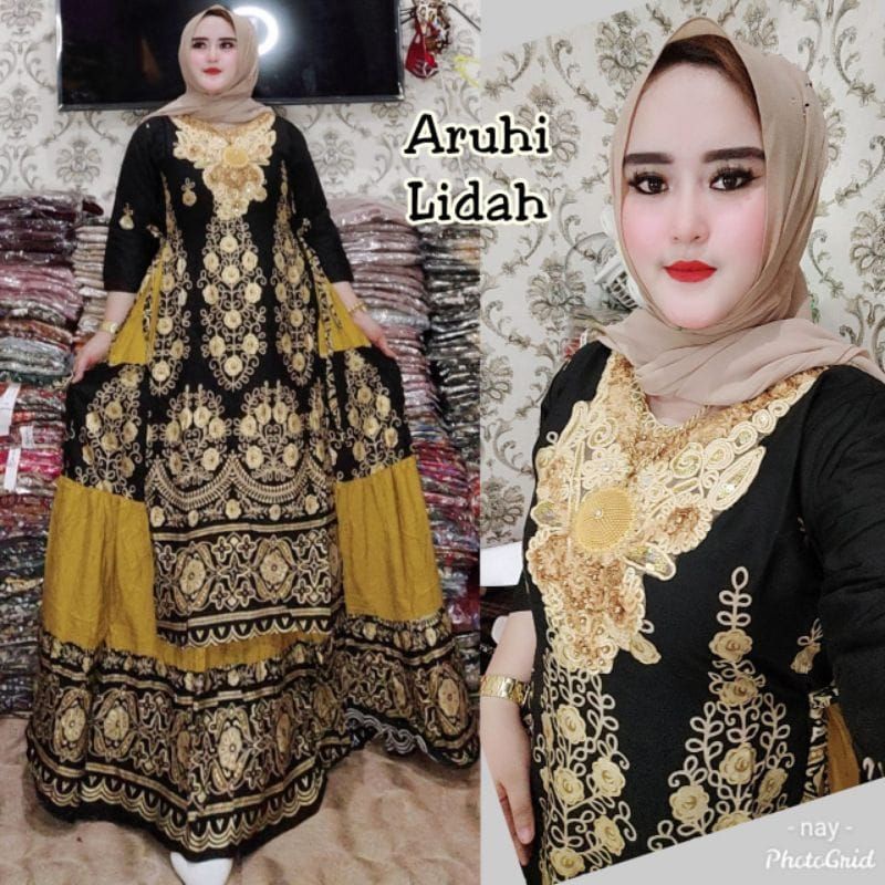 GAMIS INDIA ARUHI LIDAH - GAMIS INDIA WANITA