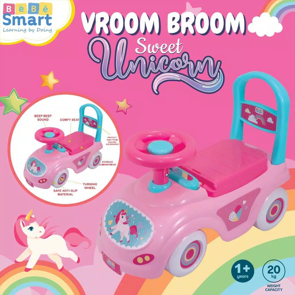 READY GOJEK GRAB Bebe Smart - Vroom Broom Ride On BBS875 BBS876 BBS878 BBS879 BBS880 BEBESMART