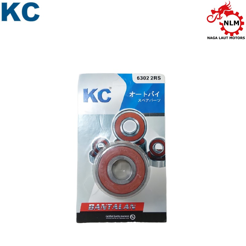 KC Bearing Laher 6302 2RS