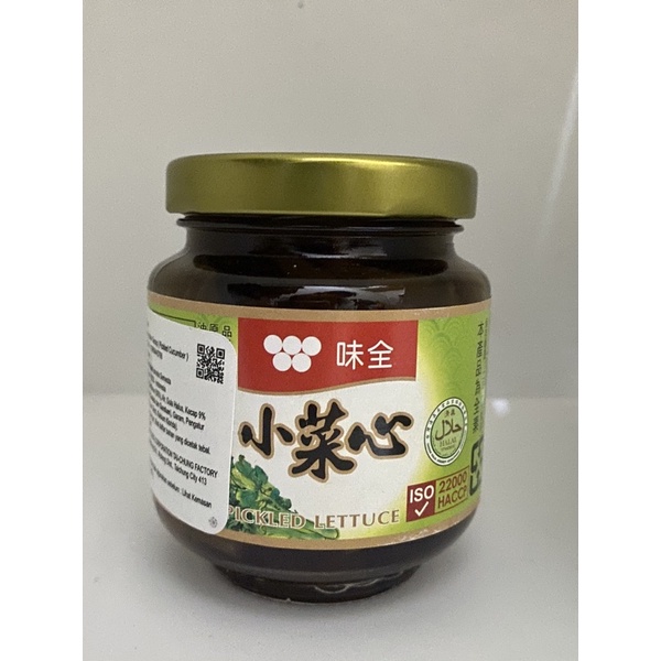 

wei chuan bottled pickled lettuces pickle 170g