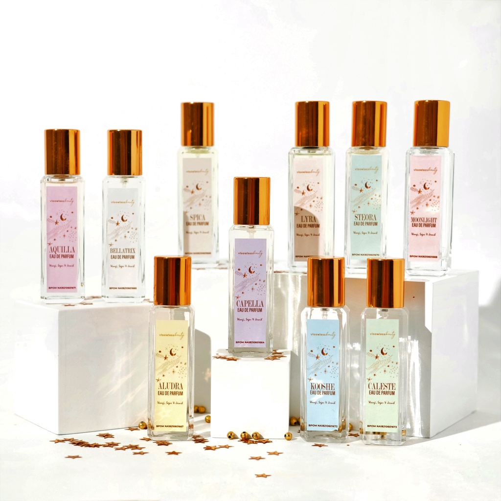 PAKET 10 Varians Parfume Vloowless EDP  Starbliss Series 30 ML