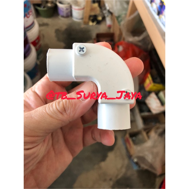 KENI | ELBOW AW PVC PIPA PRALON LISTRIK CONDUIT 20 MM