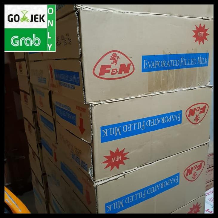 

1 KARTON SUSU CAIR EVAPORASI FN F&N EVAPORATE ( EVAPORATED MILK ) DUS KODE 675