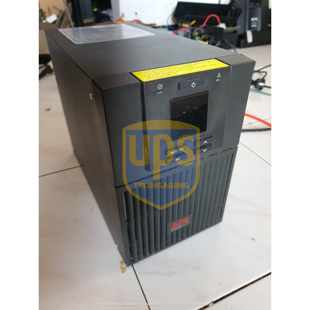UPS Online PSW + AVR LCD Monitor 800Watt/1000VA Modifikasi AKI 2 x 12V 7A- 200A 24jam
