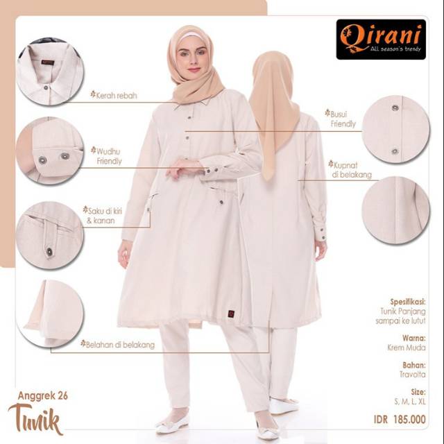 Long tunik QIRANI ANGGREK 26