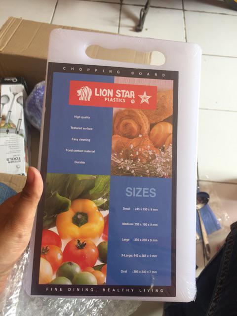 Lion Star Ch-1 Chopping Board Small - Talenan Plastik Kecil