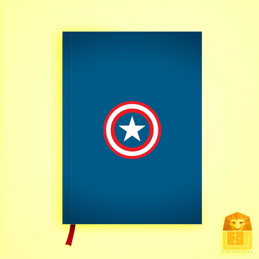 Notebook Agenda, Dotted, dan Polos Captain America