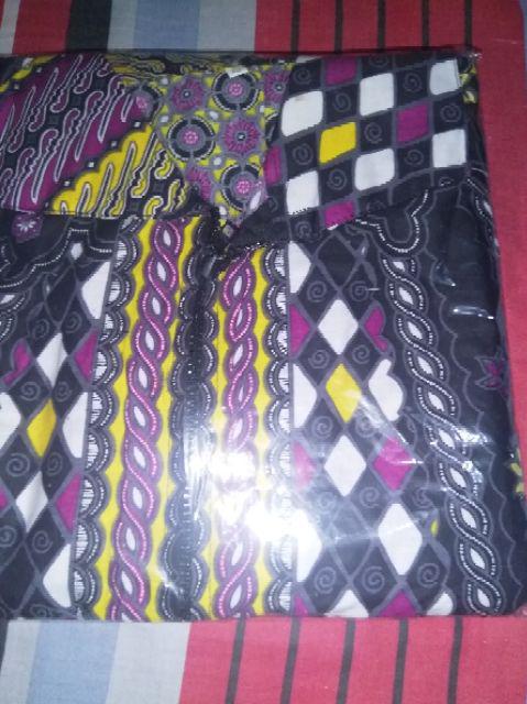 Batik Tunik Wanita Modern Riskyma M L Xl 2l 3l Jumbo