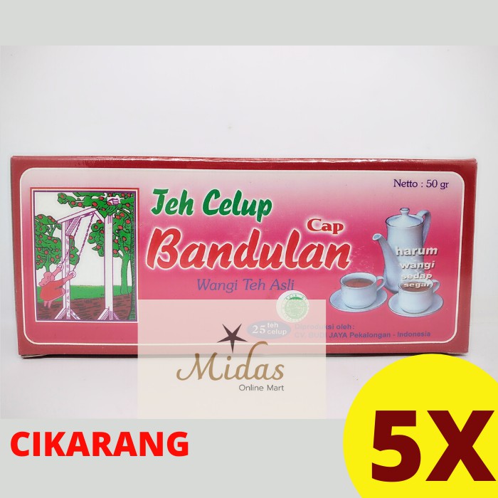 

Teh Bandulan Celup Wangi Asli 5 Pcs