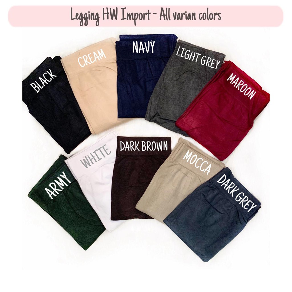 LEGGING HW IMPORT / LEGGING SUPER JUMBO UP 120KG / LEGGING SUPER TEBAL