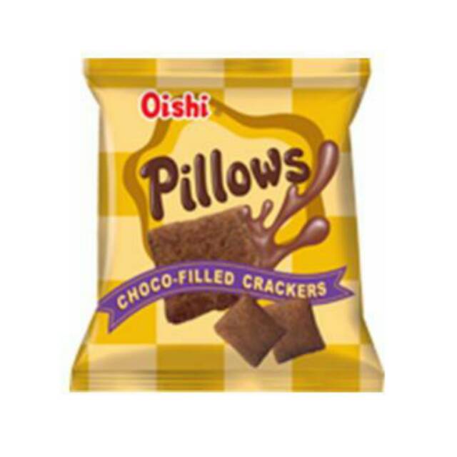 

Oishi pillows 10 pcs coklat/ubi ungu