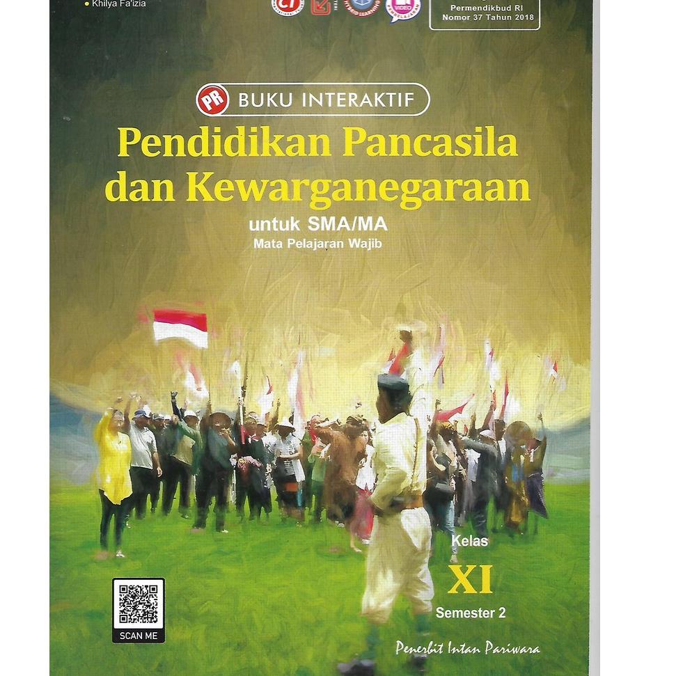 [IRQ.26Au22ˣ] Buku LKS/PR PPKN SMA Kelas 10 11 12,Kelas X XI XII Semester 1 dan 2 TH 2022 Intan Pari