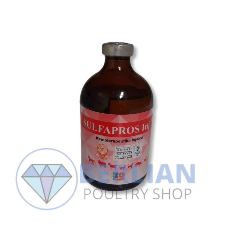 SULFAPROS INJ 100 ML (seperti colibact inj.)