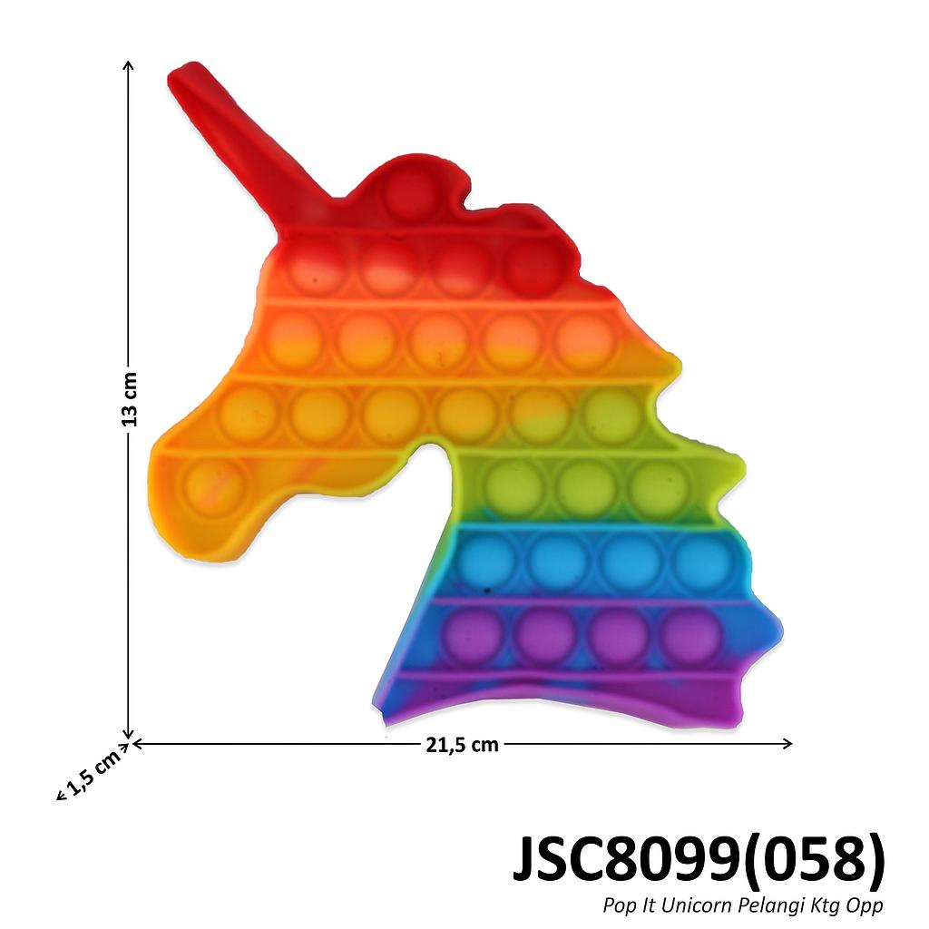 POP IT RAINBOW Mainan Anak Fidget Toys Game Toys-UNICORN