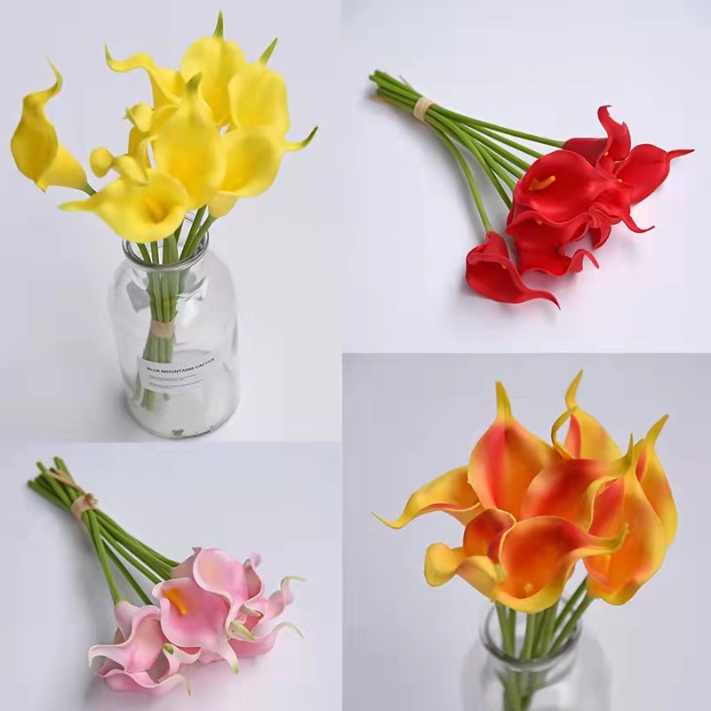 AND / COD / Bunga Lily Palsu Dekorasi Rumah Bunga Hias Murah Artificial Flowers Cantik PBP99