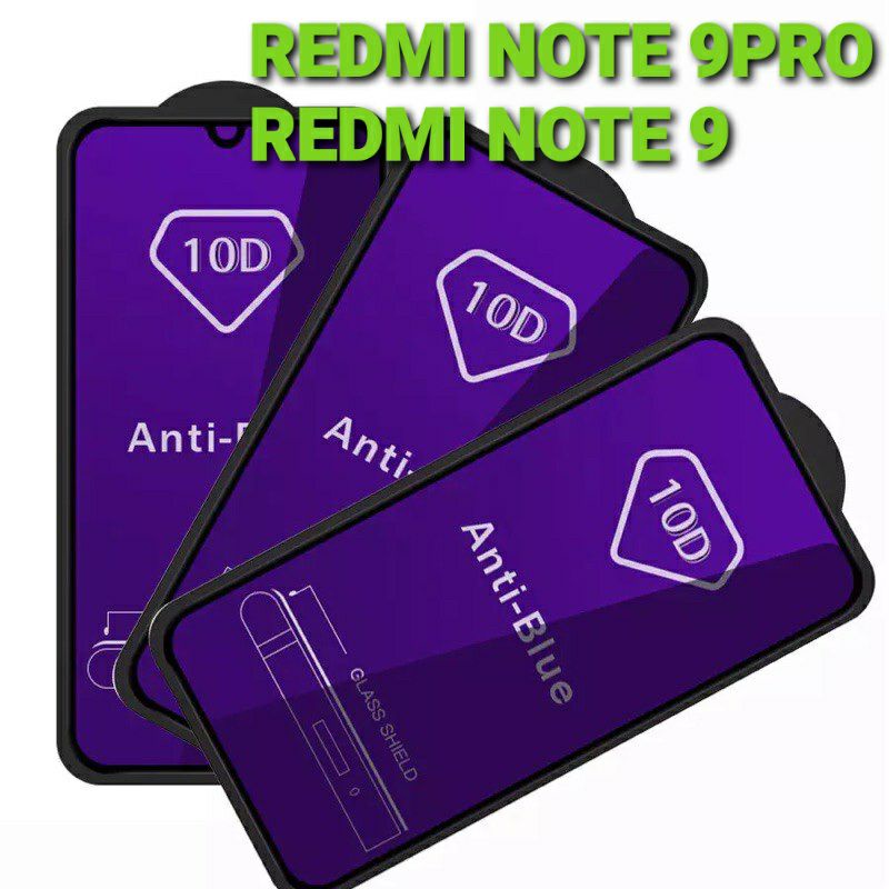 TEMPERED GLASS ANTI RADIASI / TG ANTI BLUE LIGHT FOR REDMI NOTE 9 NOTE 9 PRO