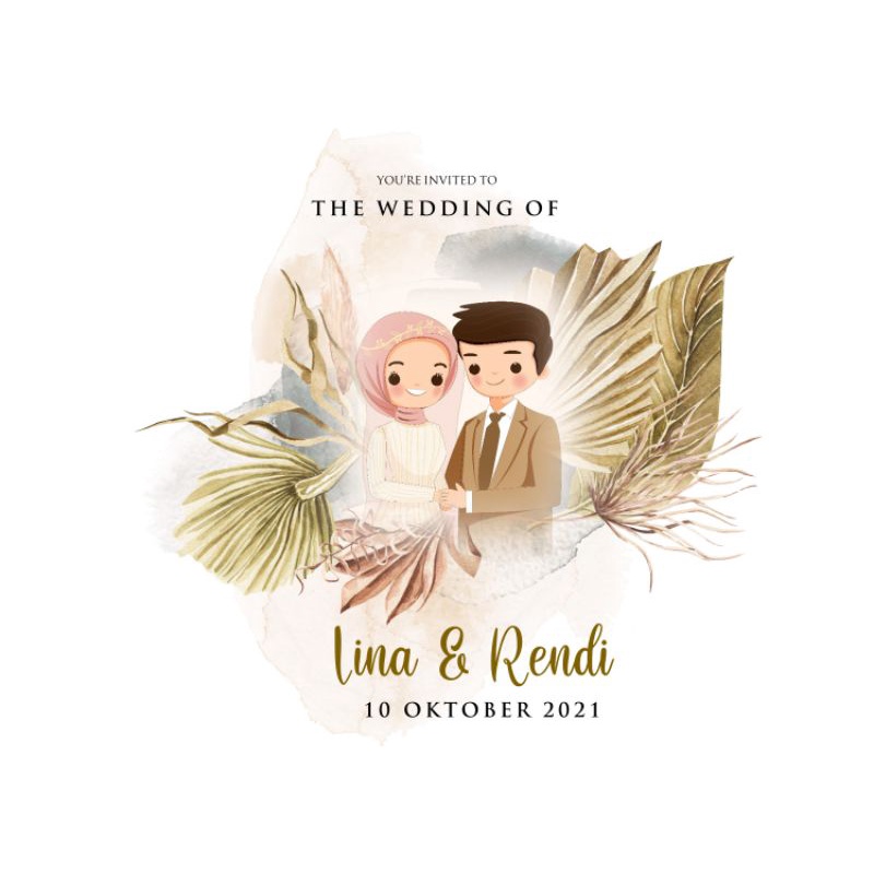 Undangan Digital Video Pernikahan / 4 foto