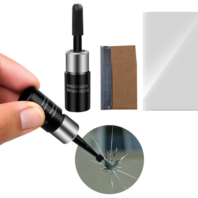 EAFC Alat Reparasi Kaca Mobil Retak Car Window Crack Repair Tool Resin
