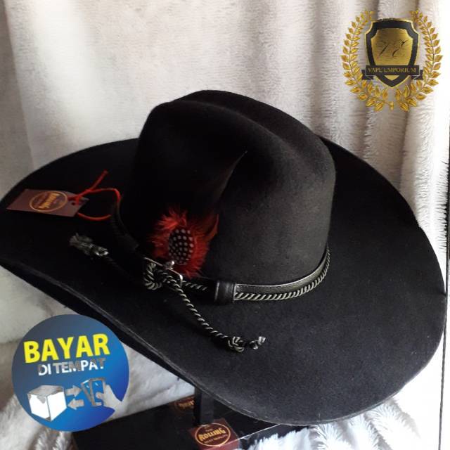 Topi Fedora Marlboro Porpie Panama Trilby Bowler Vintage Bahan Laken Import Asli Bisa Bayar Ditempat