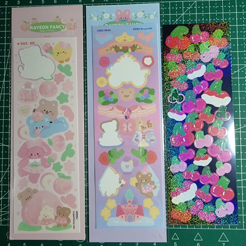 

Preloved Rayeon fancy Sooang Studio sticker deco polco korean stiker